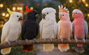 Kakadu Papağanı Özellikleri, Bakımı ve Beslenmesi