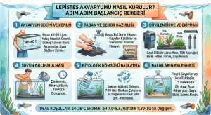 Lepistes Akvaryumu Nasıl Kurulur? Adım Adım Başlangıç Rehberi