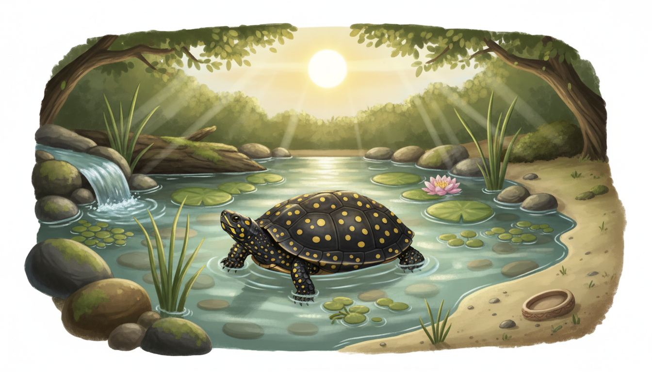 Benekli Kaplumbağa Özellikleri ve Bakımı