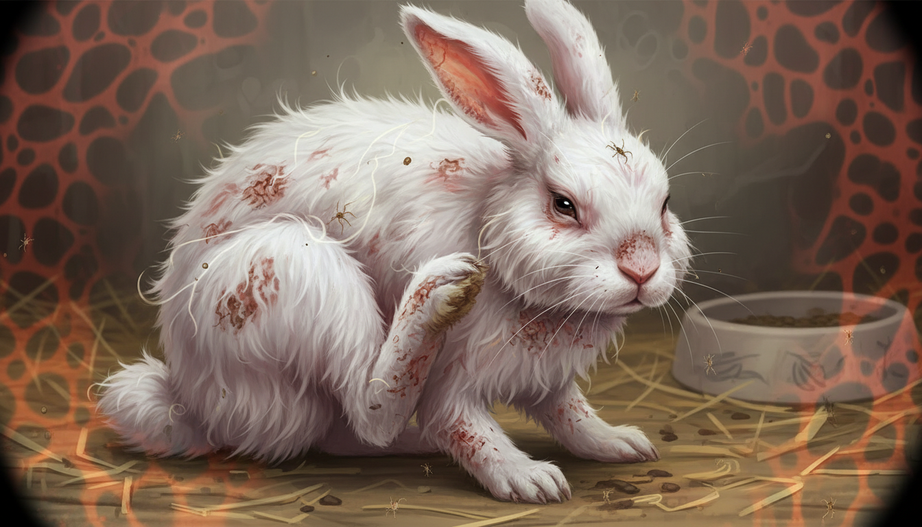 Tavşanlarda Uyuz Hastalığı